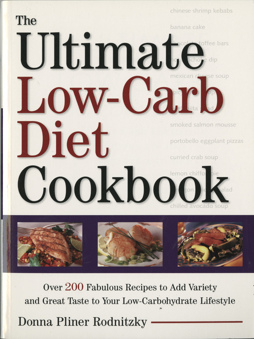 Title details for The Ultimate Low-Carb Diet Cookbook by Donna Pliner Rodnitzky - Available